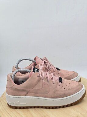 Nike Air Force 1 Sage Low Coral Stardust White Sneakers AR5339-603 Women’s sz 9